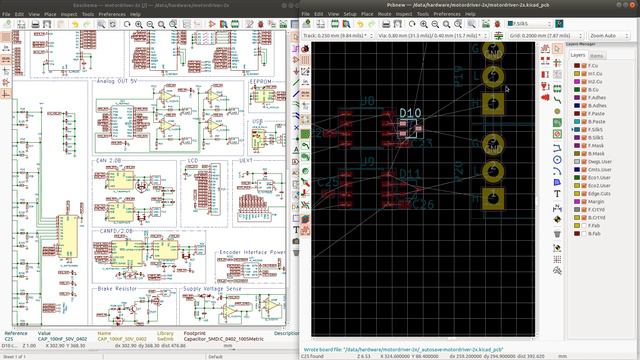 KiCad PCB Layout #7: fixing footprints and doing component placement of can 2.0B interface смотреть онлайн