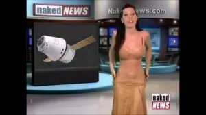 #10VIDEO Во время эфира Ведущая разделась