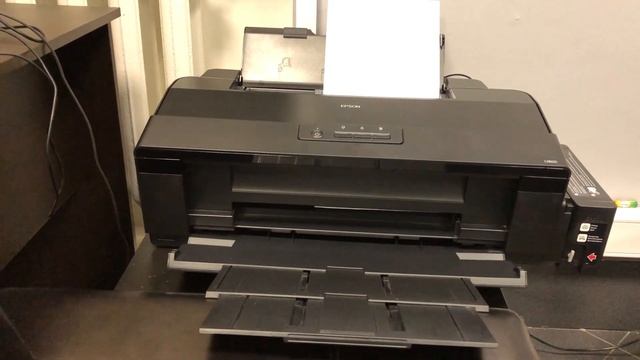 Тест дюз принтера L1800 2.11.2022