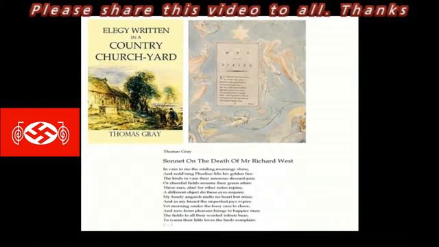 Thomas Gray Acclaimed As A Great Poet