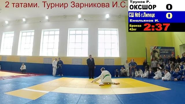 2 татами. Турнир памяти Зарникова И.С. смотреть онлайн