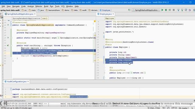 TAMIL SPRING DATA JPA AUDITING DEMO смотреть онлайн