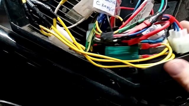 ЯВА 634 подключение CDI зажигания к замку зажигания через реле.