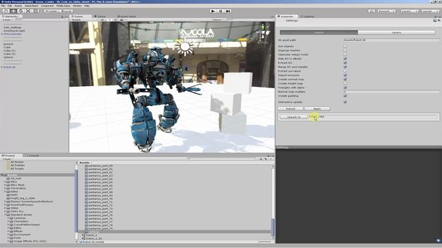 3D-Coat to Unity Plugin Demo смотреть онлайн