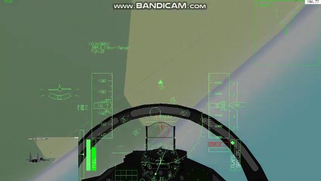Dogfight F-15C vs 2xMig-31BM | YSflight смотреть онлайн