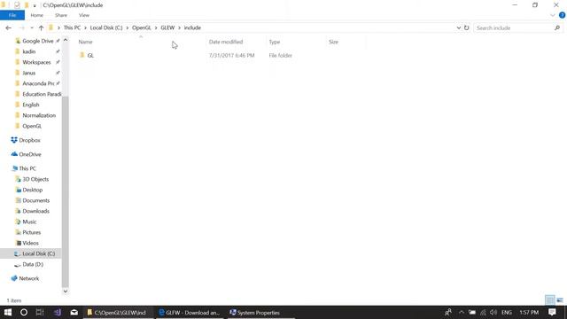Setting Up OpenGL CMake based Project in Visual Studio 2017 using GLEW and GLFW - Part 1 смотреть онлайн