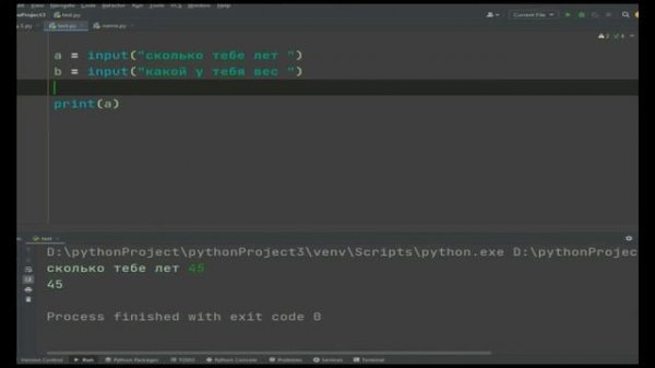 Python понятным языком за 17 минут! Команды int(),float(),input().Урок №1