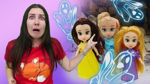 Куда пропали куклы для девочек Disney? Видео игры в игрушки для девочек - Играй в куклы с нами!