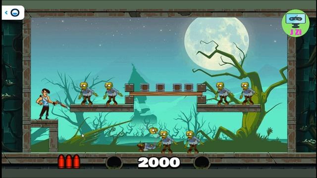 Stupid zombie...shooting game...platform android..J ZiGamer смотреть онлайн