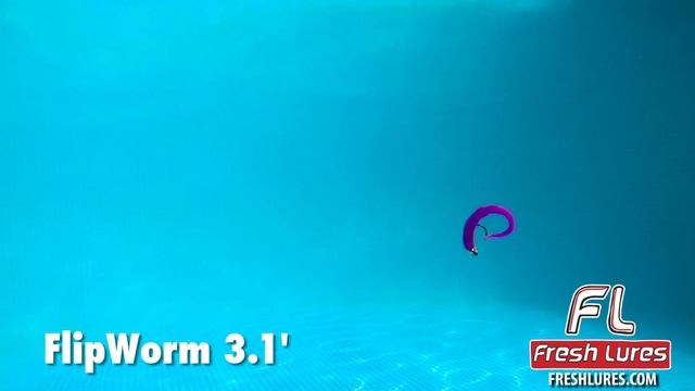 Форелевые приманки Fresh Lures / FL / FreshLures - FlipWorm: игра в воде. смотреть онлайн