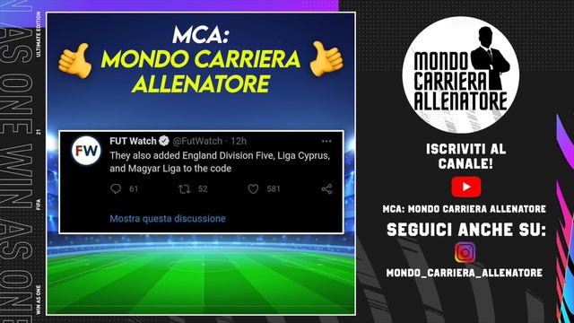 😳🔥 LA QUINTA LEGA INGLESE E BERGAMO CALCIO SU FIFA 22?! |NOVITA' E RUMORS DI FIFA 22!