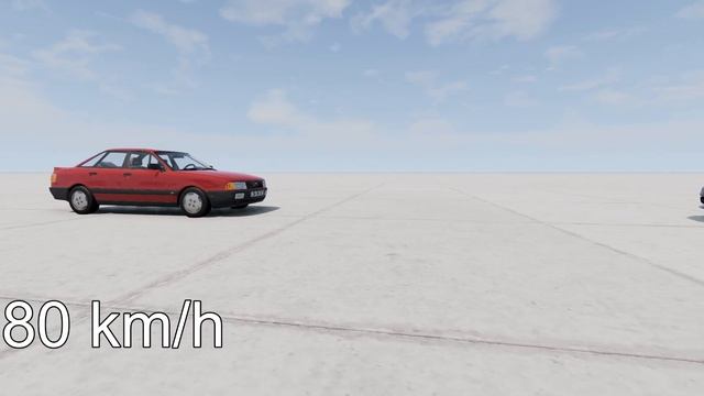 AUDI 80 vs AUDI A6 C7! 150 Km/H CRASH TEST! - BeamNg Drive смотреть онлайн