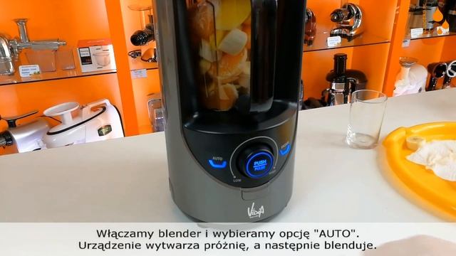 Blender Vidia BL-001 Koktajl z melona, pomarańczy i banana смотреть онлайн