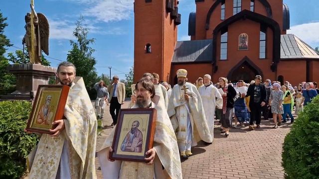 День Святых Апостолов Петра и Павла 12.07.2022 Токсово смотреть онлайн