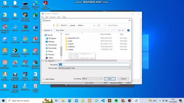 Tutorial PHP dasar untuk memanggil file pada localhost dan Command Prompt смотреть онлайн