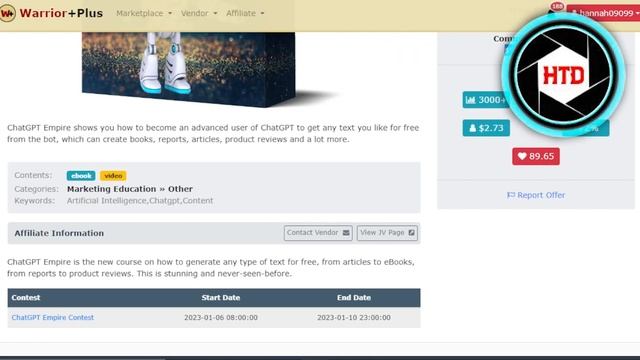 How To Use Warrior Plus For Affiliate Marketing 2023 (Full Guide) смотреть онлайн