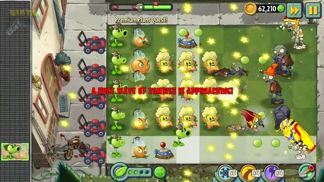 Plants vs Zombies 2 - Epic Quest: Rescue the Gold Bloom - Step 7 смотреть онлайн