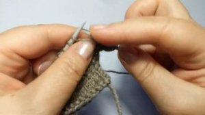 прибавление петель по краю полотна  спицами