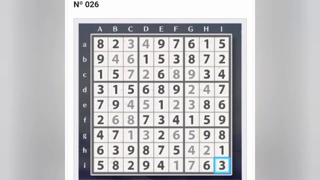 Puzzle by Nikoli W Sudoku - Solução 21 ao 30 смотреть онлайн