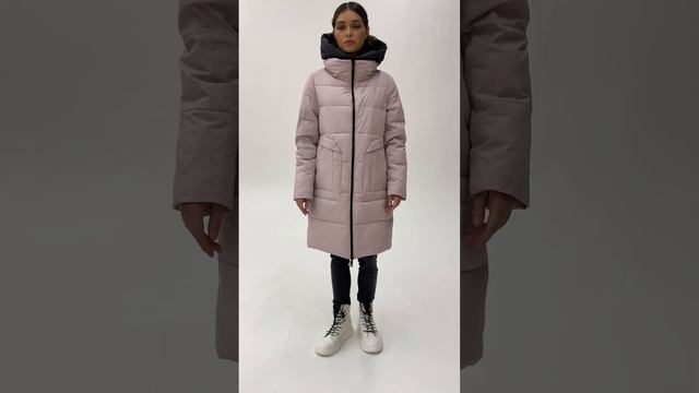 Пуховик женский OHARA на био-пухе. Артикул VB-22512 смотреть онлайн