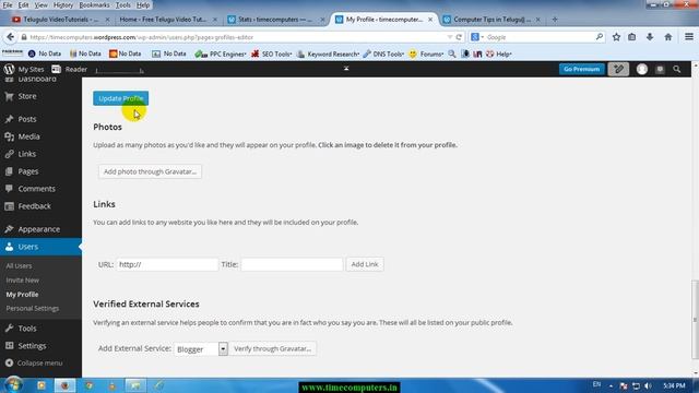 Wordpress Tutorial in Telugu Part 4[www.timecomputers.in] смотреть онлайн