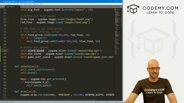 19. Object Oriented Sounds - PyGame Thursdays 19 смотреть онлайн