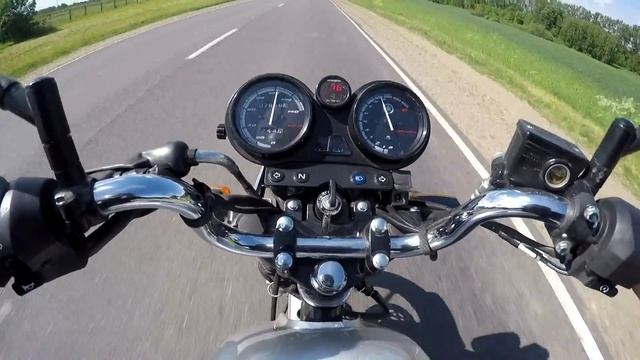 Реальная максималка Yamaha YBR-125