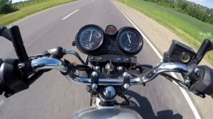 Реальная максималка Yamaha YBR-125