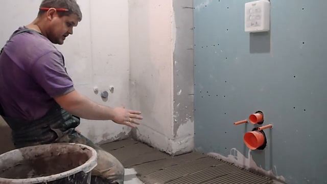 укладка плитки с чего начать стены или пол?