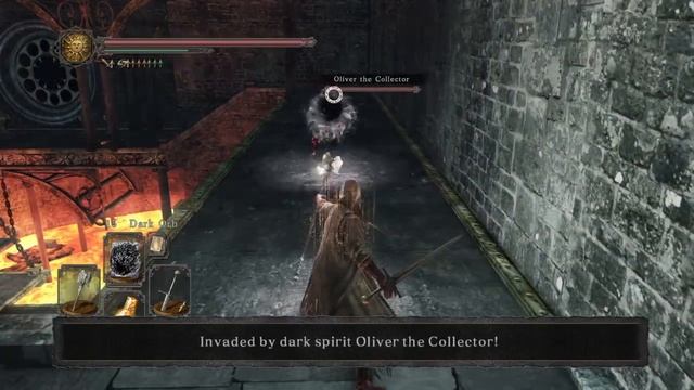 DARK SOULS™ II: Scholar of the First Sin_Cleric vs Npc invader Oliver the collector in Iron Keep смотреть онлайн