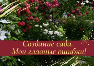 Создание сада. Мои главные ошибки!