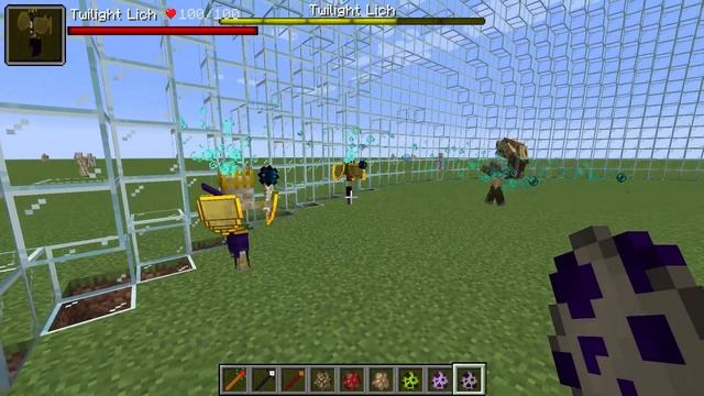 Mutant Husk Vs. Twilight Forest Monsters in Minecraft смотреть онлайн