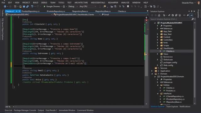 Tutorial ASP.NET MVC 5 + DDD + EF + AutoMapper + IoC + Dicas e Truques смотреть онлайн