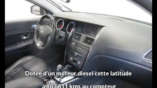 Renault latitude occasion visible à Bourg en bresse présentée par Renault bourg en bresse смотреть онлайн