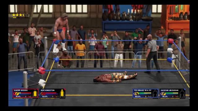 Jim Duggan & Ted Dibiase vs. The New Day смотреть онлайн