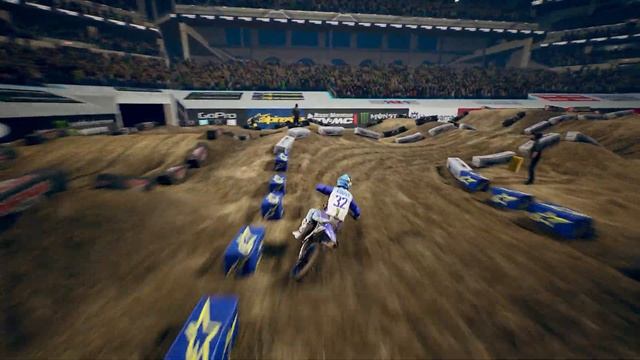Supercross The Game 3 | Yamaha YZ250F ( Gameplay 2020 ) смотреть онлайн