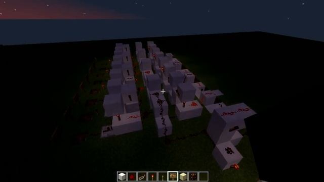 Minecraft механизмы: сравнение двоичных чисел смотреть онлайн