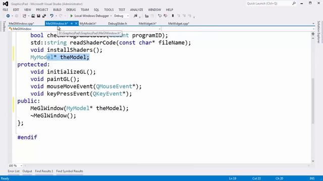 OpenGL Model View Controller Pattern смотреть онлайн