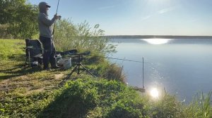Рыбалка в черте города. Озеро Шарташ. Рыбалка огонь ?
