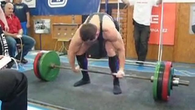MČR 2010 GPC/WPC - Raw Dead lift 3. attempt - 300kg (661 lbs) смотреть онлайн