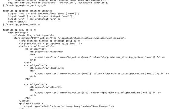 Wordpress: Saving plugin settings - ERROR: options page not found смотреть онлайн