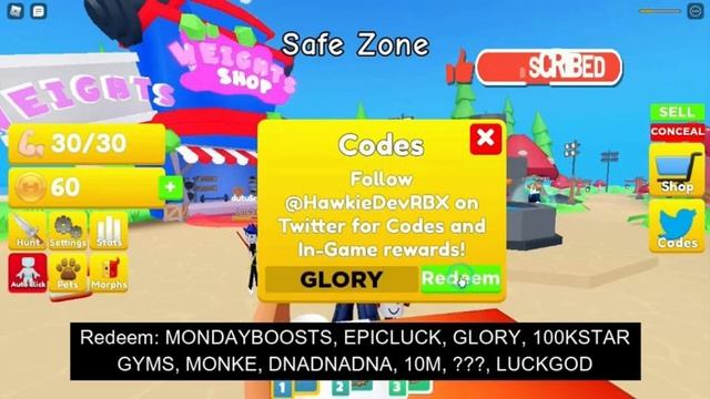 [2022] ALL NEW SECRET WORKING CODES In Roblox Lifting Titans! смотреть онлайн
