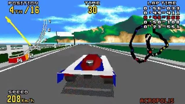 Sega 32X Longplay - Virtua Racing Deluxe (US)