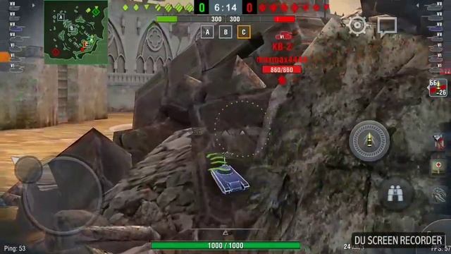 World of Tanks Blitz. Главная ошибка игроков. РАШ НА VK 30.01 D . смотреть онлайн
