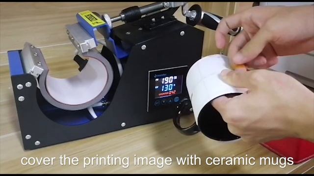 i-Transfer® White toner printer printing + Normal dark ceramic mug laser transfer printing смотреть онлайн