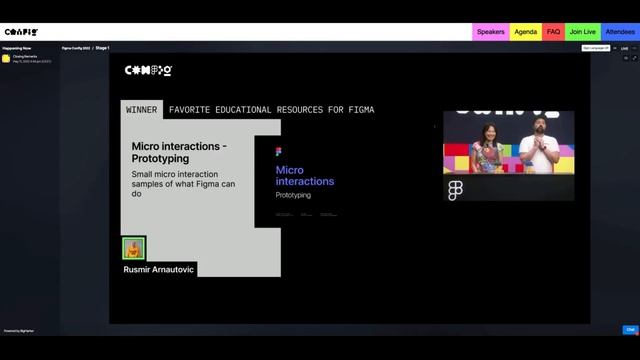 Figma Community Awards - #Config2022 смотреть онлайн