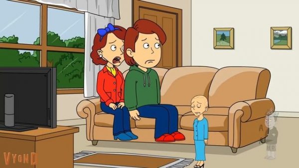 Caillou Gets Hair / Ungrounded / Rosie Gets Grounded