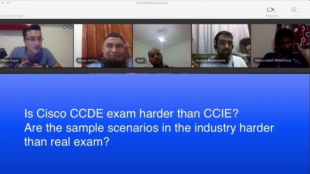 Is Cisco CCDE exam harder than CCIE ? I discussed with students ! смотреть онлайн