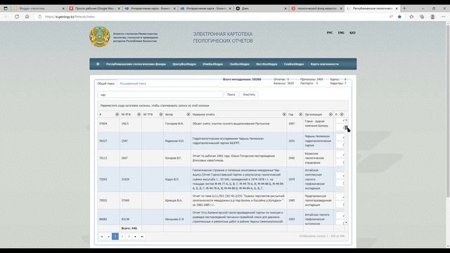 Геологические карты Казахстана. Где смотреть? смотреть онлайн