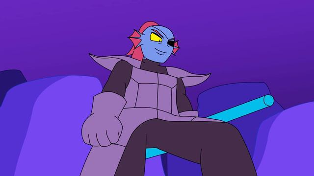 Frisk Vs Undyne - Neutral Route (Undertale Animation)